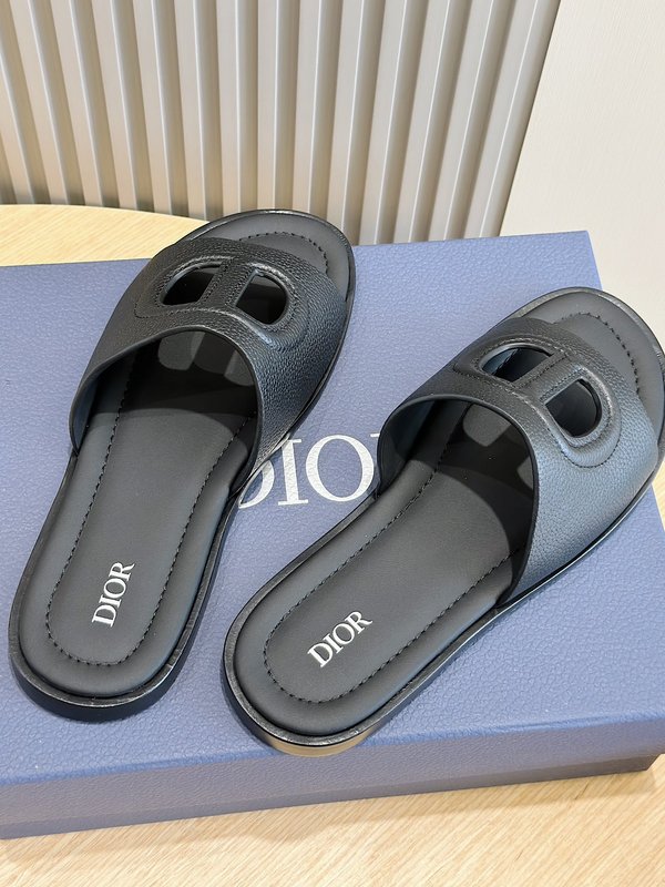 Dior Alias 남성 가죽 슬리퍼 001-180532