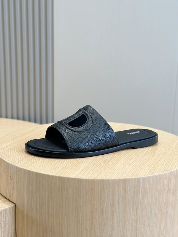 Dior Alias 남성 가죽 슬리퍼 001-180532