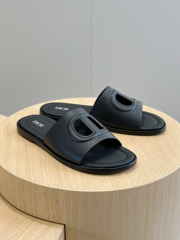 Dior Alias 남성 가죽 슬리퍼 001-180532