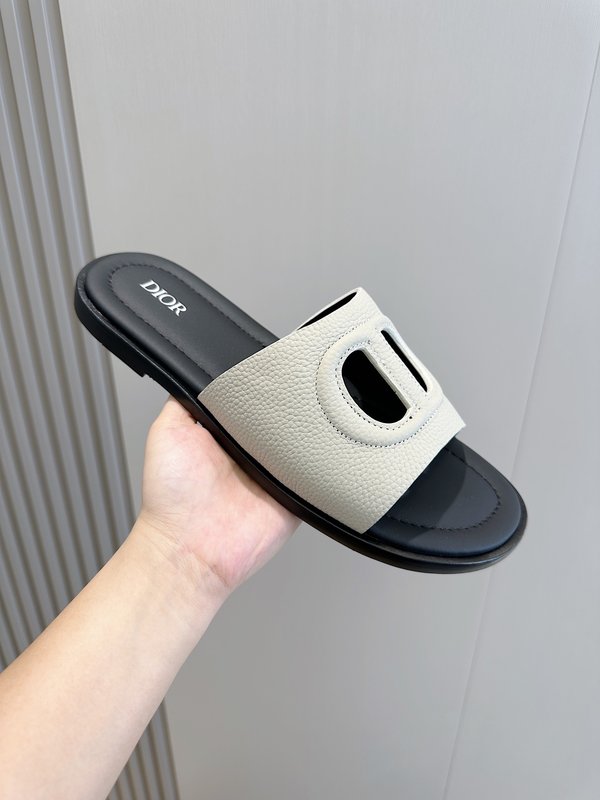 Dior Alias 남성 가죽 슬리퍼 001-180533