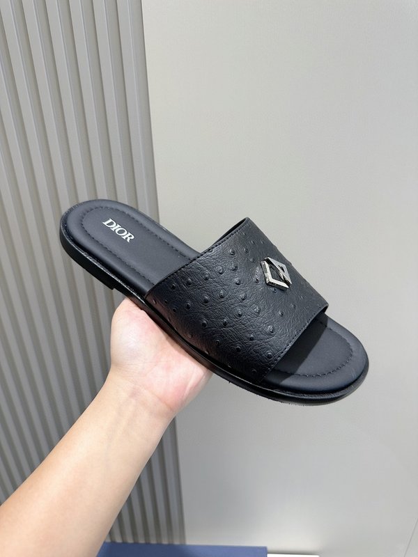 Dior Alias 남성 가죽 슬리퍼 001-180534