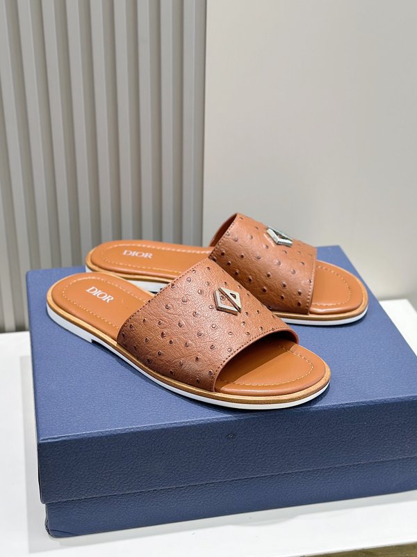 Dior Alias 남성 가죽 슬리퍼 001-180534
