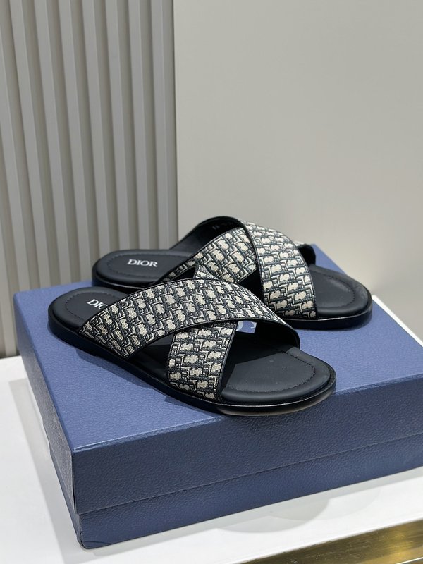 Dior Alias 남성 레더 슬리퍼 001-180536