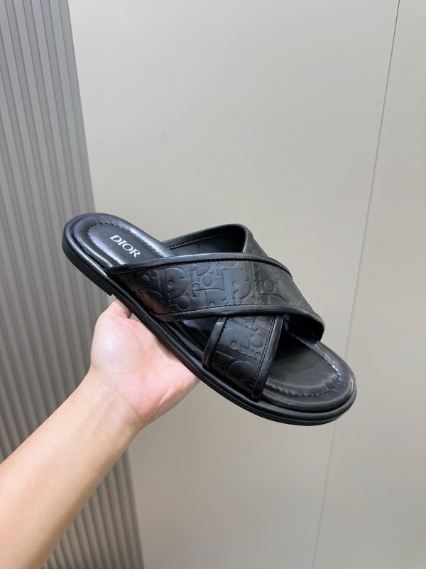 Dior Alias 남성 가죽 슬리퍼 001-180579