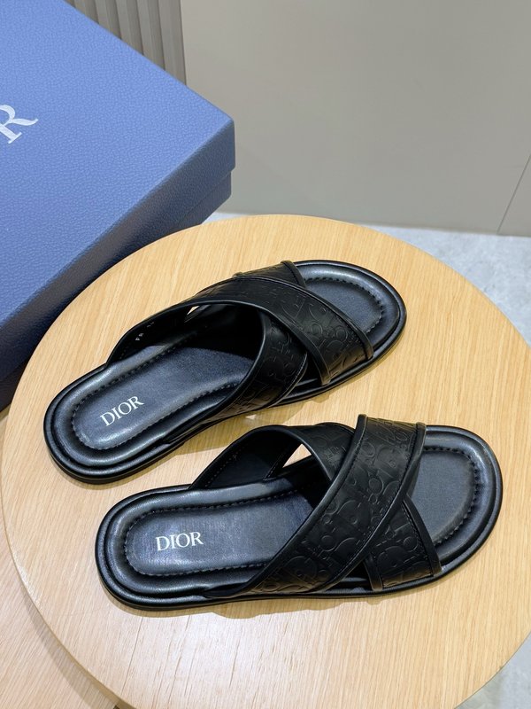 Dior Alias 남성 가죽 슬리퍼 001-180579