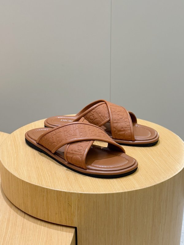 Dior Alias 남성 가죽 슬리퍼 001-180581