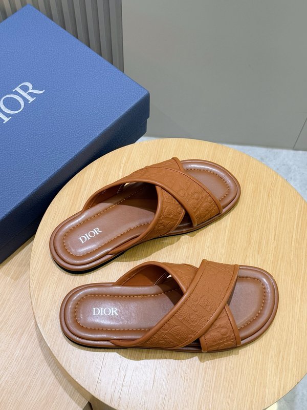Dior Alias 남성 가죽 슬리퍼 001-180581