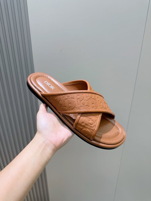 Dior Alias 남성 가죽 슬리퍼 001-180581