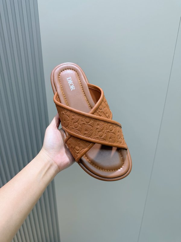 Dior Alias 남성 가죽 슬리퍼 001-180581