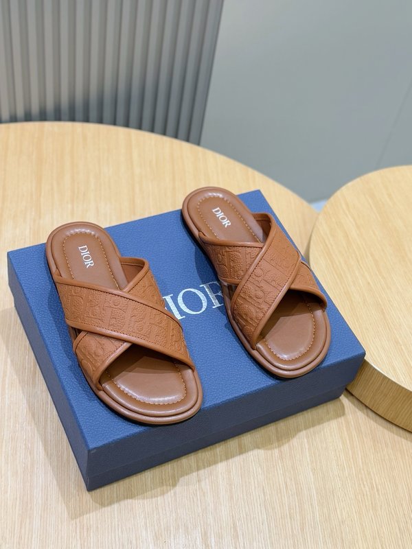 Dior Alias 남성 가죽 슬리퍼 001-180581
