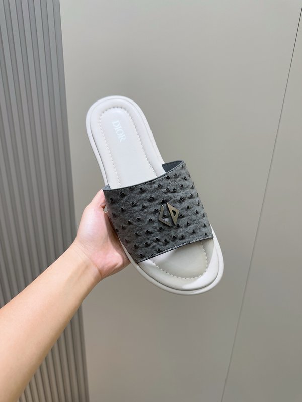 Dior Alias 남성 가죽 슬리퍼 001-180584