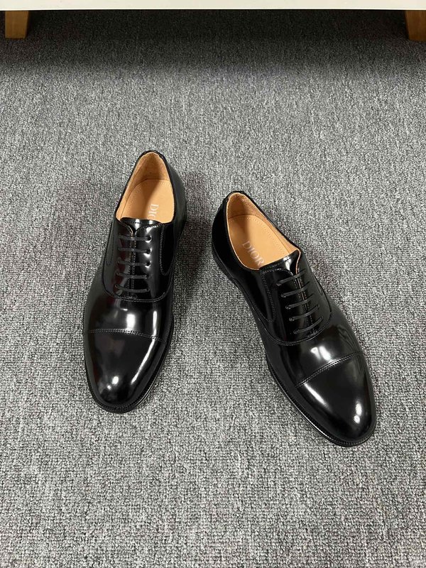 디올 Dior 남성 인쇄 오픈비드 소가죽 구두 001-180586