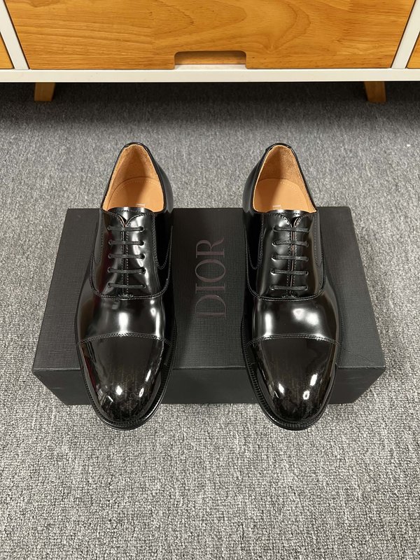 디올 Dior 남성 인쇄 소가죽 구두 001-180587