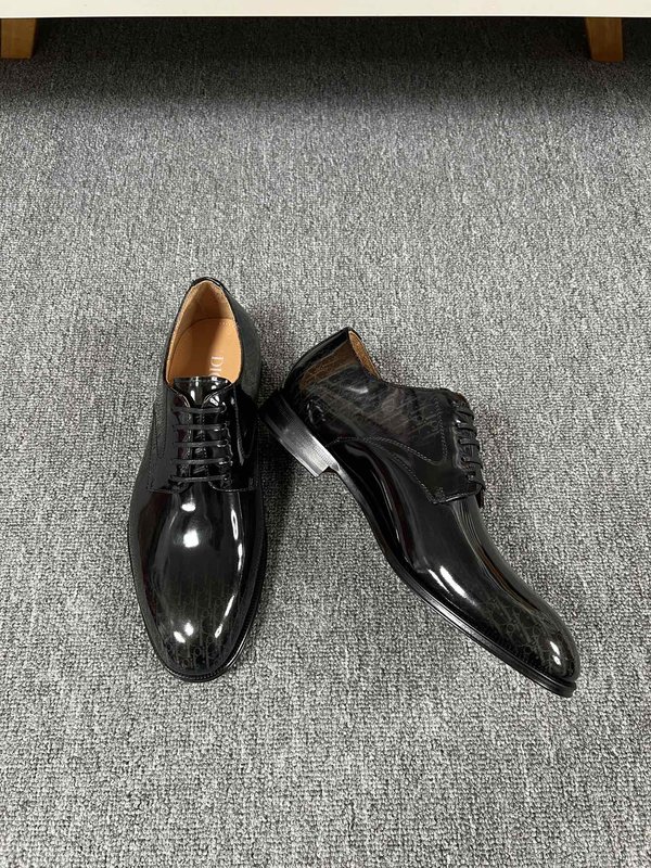 디올 Dior 남성 인쇄 소가죽 구두 001-180590