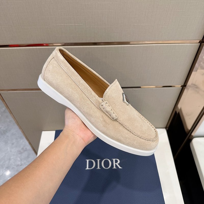 Dior Granville 남성 스웨이드 로퍼 001-180600