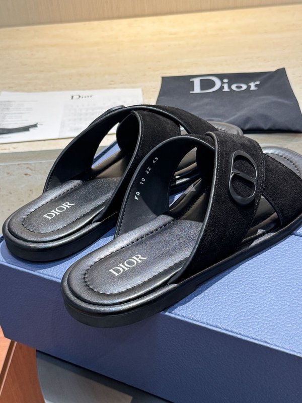 디올 Dior Alias 남성 소가죽 슬리퍼 001-180621