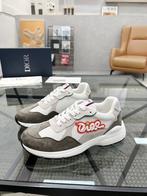 Dior 이탈리아 수입 소 가죽 스포츠화 001-180626