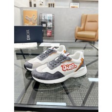 Dior 남성 이탈리아 가죽拼接 운동화 001-180628