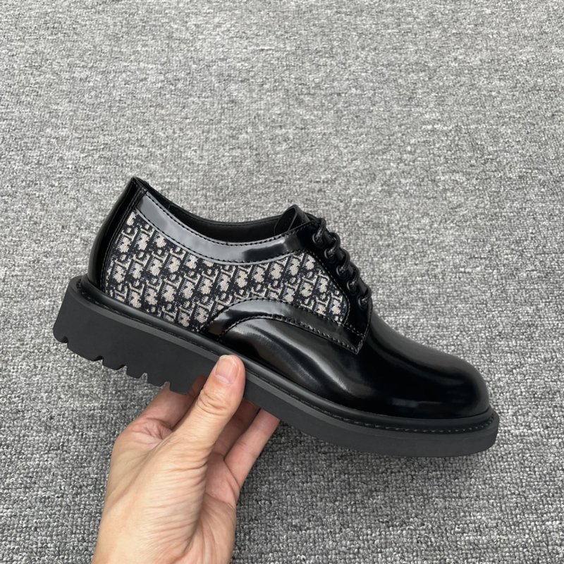 DIOR EXPLORER 블랙 더비 슈즈 001-180649