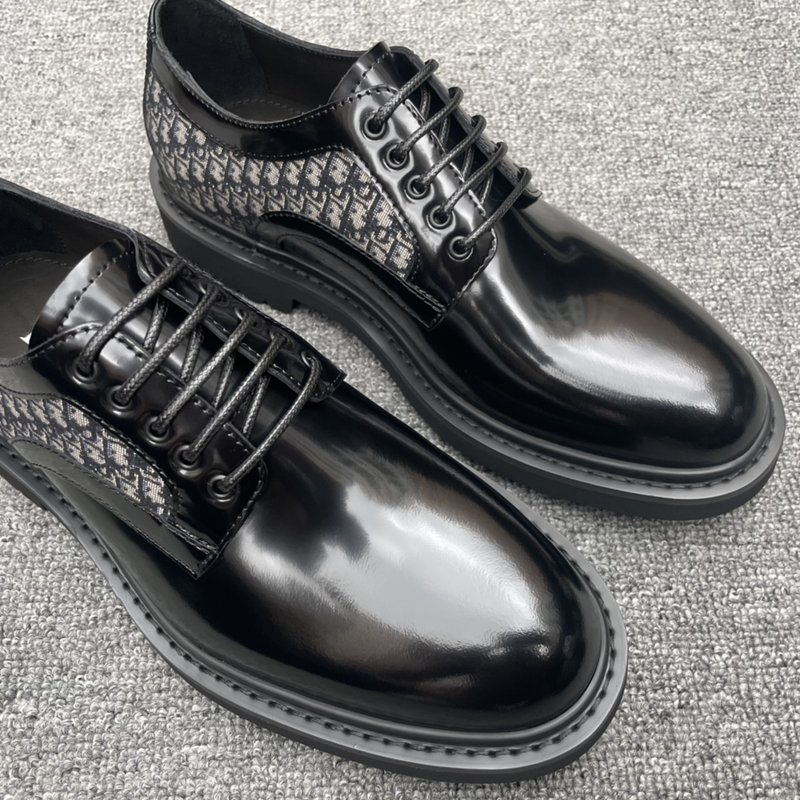 DIOR EXPLORER 블랙 더비 슈즈 001-180649