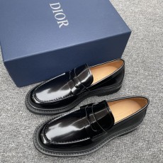 Dior Explorer 블랙 가죽 더비 슈즈 001-180652