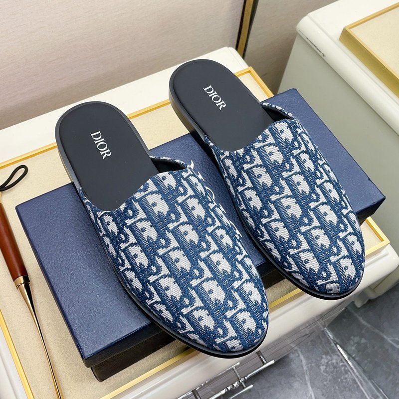 Dior B28 오블리크 프린트 슬리퍼 001-180660