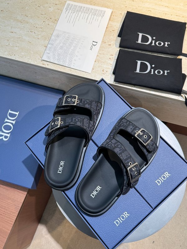 Dior Aqua 남성 캔버스 샌들 001-180662