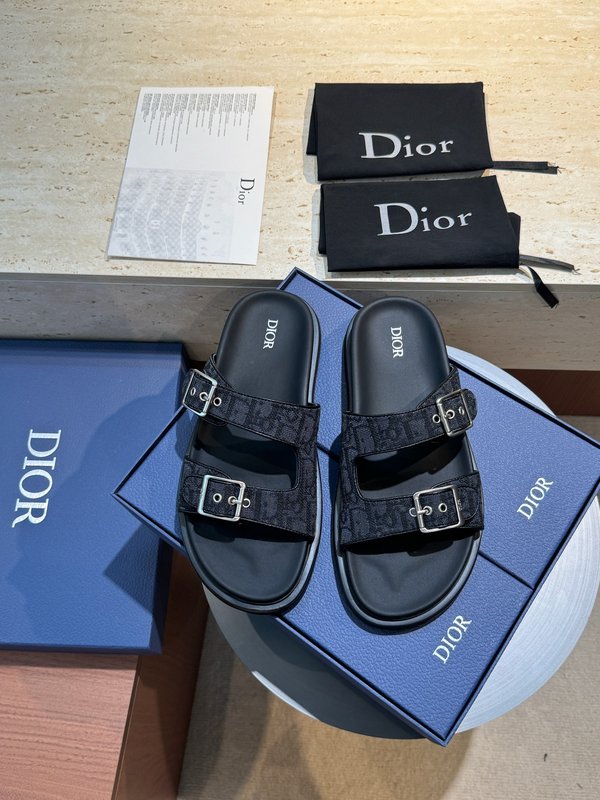 Dior Aqua 남성 캔버스 샌들 001-180662