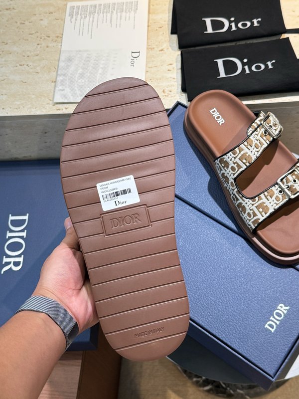 Dior Aqua 남성 크로스 밴들 샌들 001-180666