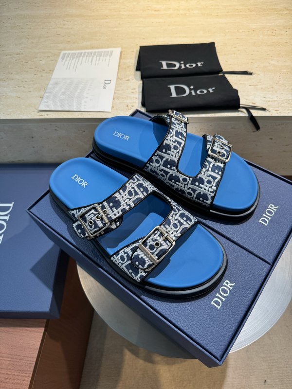 Dior Aqua 남성 교차 밴드 샌들 001-180667