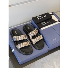 DIOR Aqua 남성 크로스 밴드 슬리퍼 샌들 001-180672