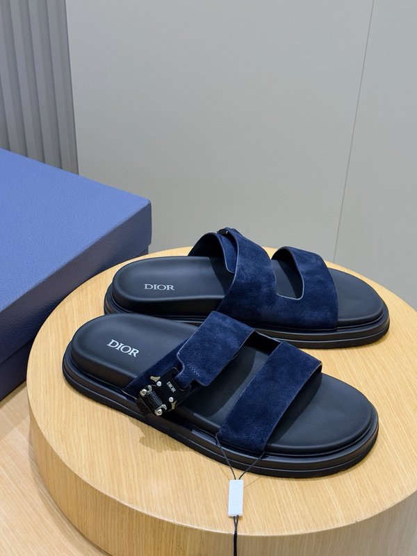 디올 아쿠아 남성용 크로스 스트랩 샌들 001-180675