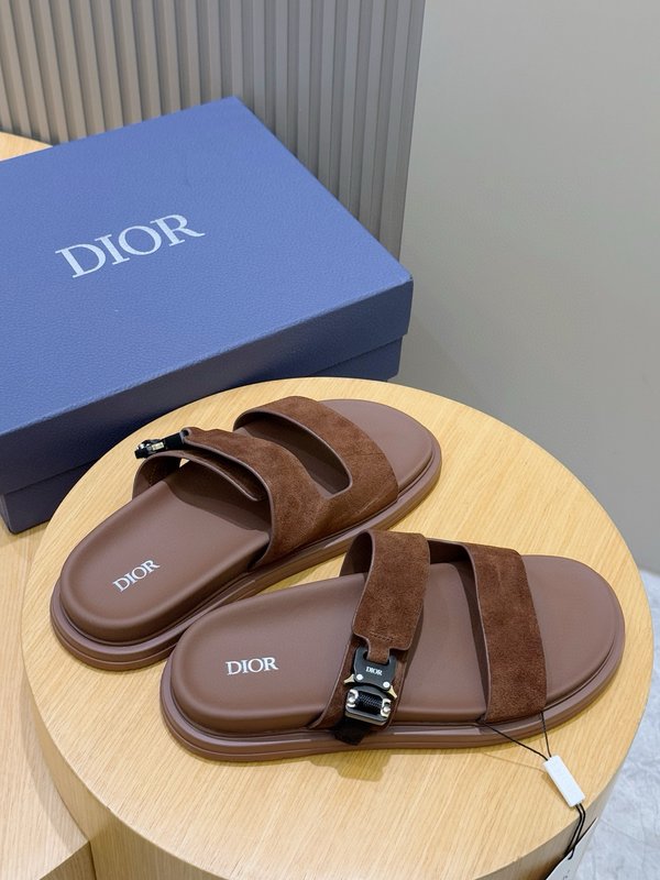 DIOR Aqua 남성 교차 스트랩 샌들 001-180680