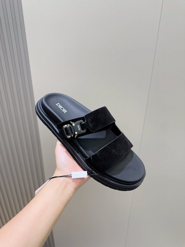 DIOR Aqua 남성 교차 스트랩 샌들 001-180681