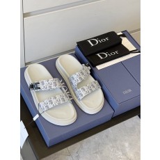 Dior Aqua 남성 캔버스 교차 샌들 001-180682