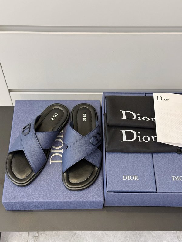 Dior Aqua 남성 오블리크 프린트 샌들 001-180697