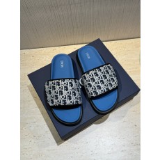 디올 Aqua 남성 샌들 조절 스트랩 소 가죽 001-180706