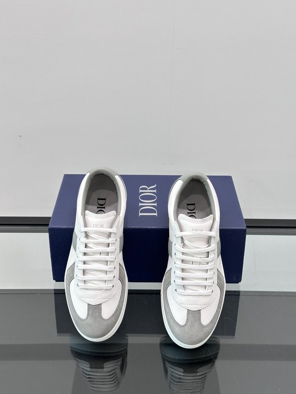 Dior B01 누벅 가죽 스니커즈 001-180716