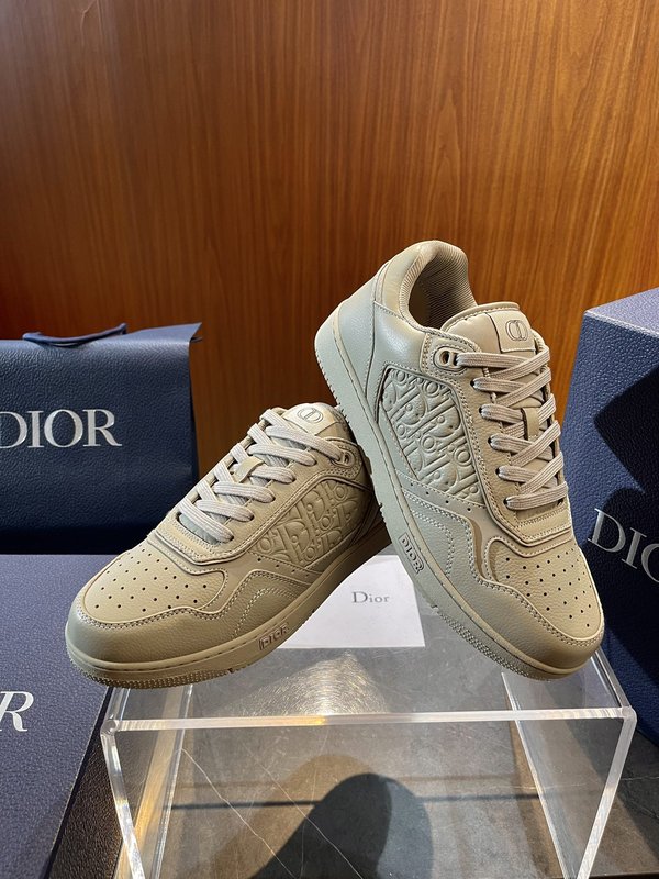 Dior B27 로우탑 가죽 스니커즈 001-180751