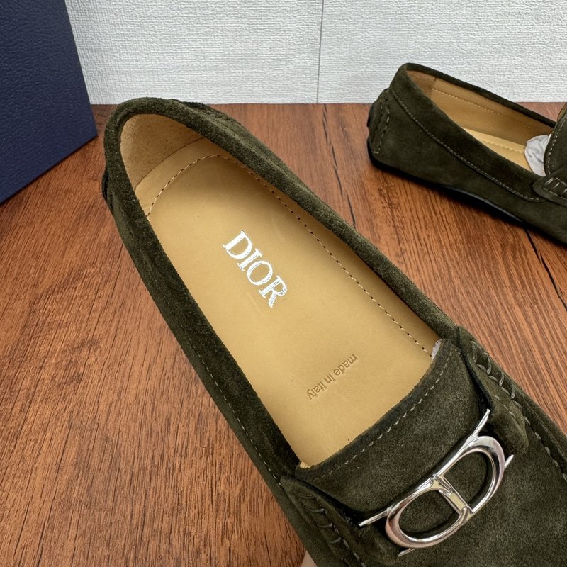 디올 오데온 스웨이드 로퍼 001-180769