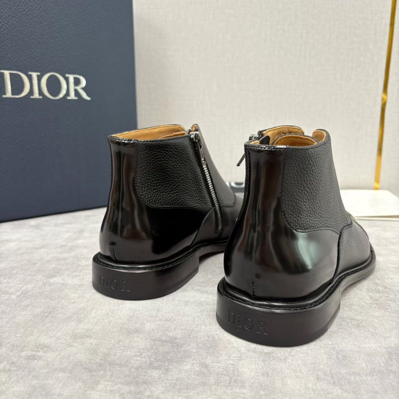 Dior 디오르 남성 스플라이스 미들 부츠 001-180785