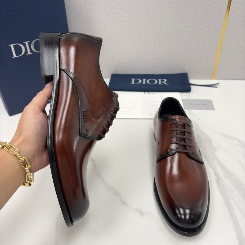 Dior 남성 정장 더비 구두 001-180804