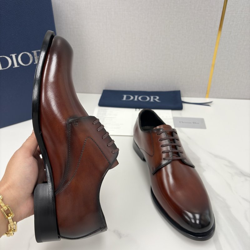 Dior 남성 정장 더비 구두 001-180804
