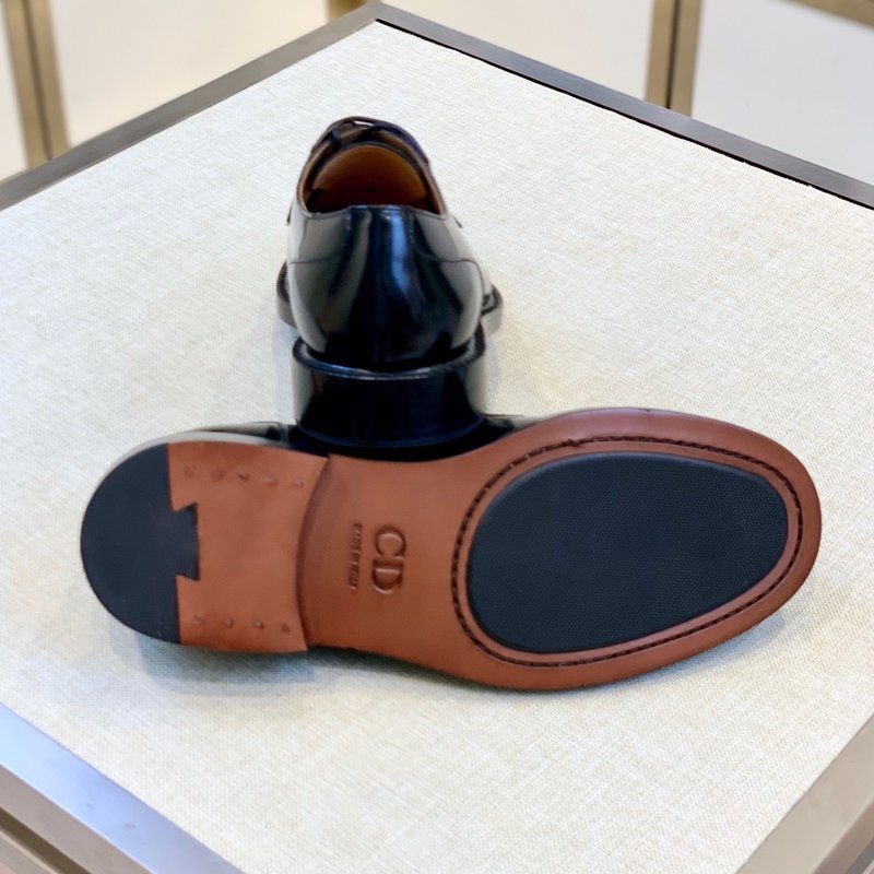 DIOR 남성 클래식 라운드 토 정장 구두 001-180808