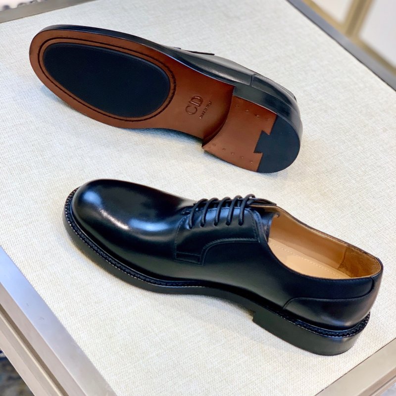 DIOR 오리지널 클래식 라운드 토 남성 정장 구두 001-180809
