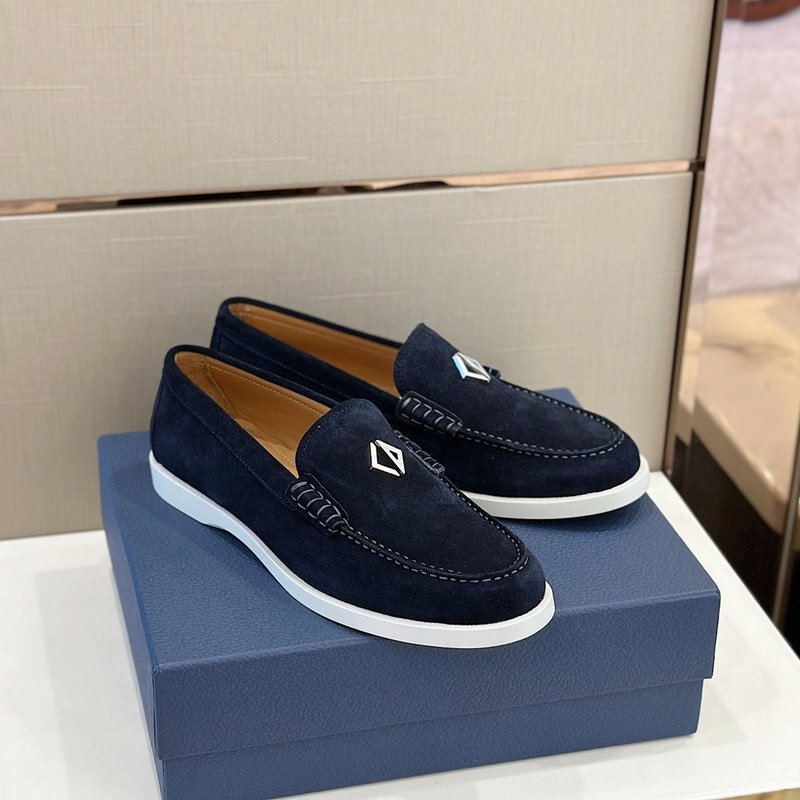 Dior Granville 남성 스웨이드 로퍼 001-180823