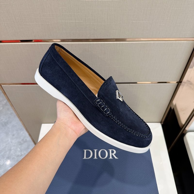 Dior Granville 남성 스웨이드 로퍼 001-180823