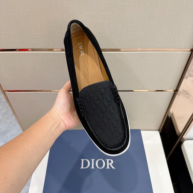 Dior Granville 남성 스웨이드 로퍼 001-180824