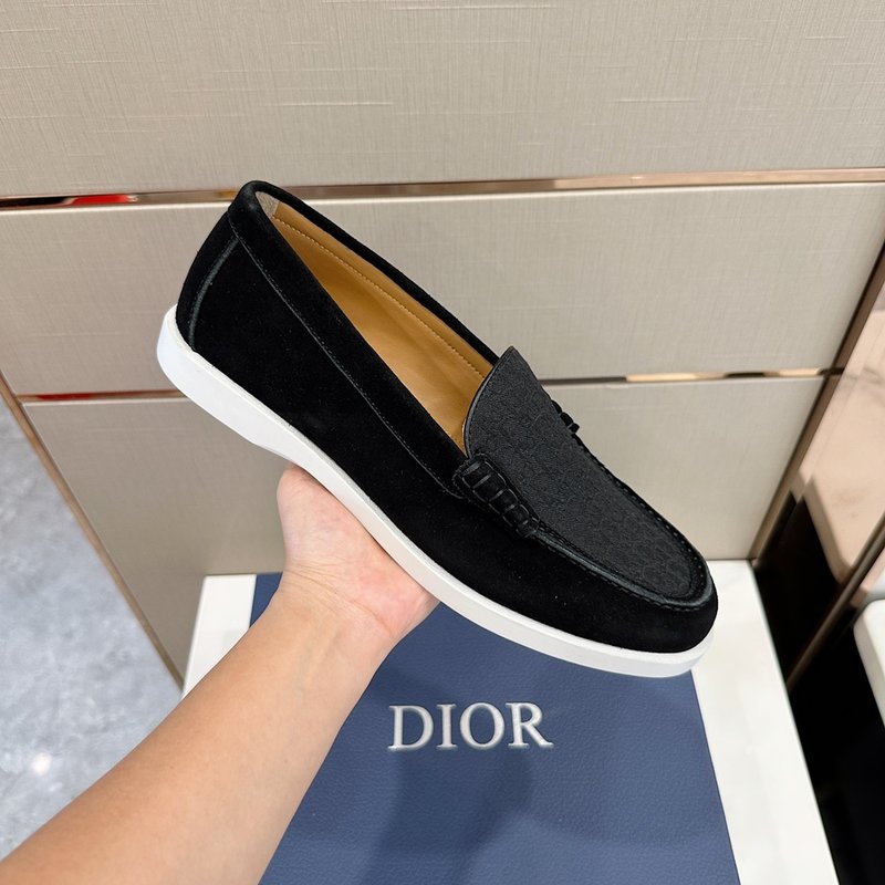 Dior Granville 남성 스웨이드 로퍼 001-180824