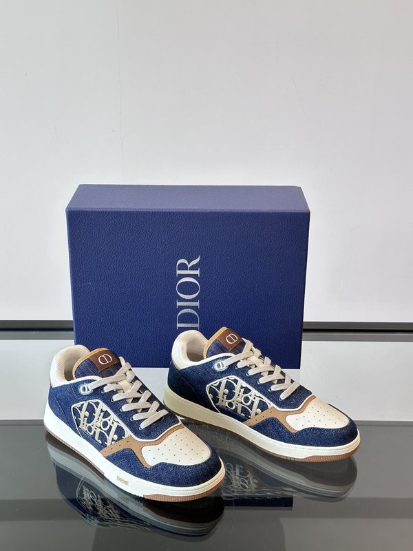 Dior B27 로우탑 커플 캐주얼 운동화 001-180836